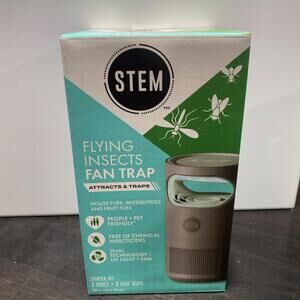 Stem Flying Insect Fan Trap Indoor Bug Control Mosquitoes Flies Starter Kit NEW